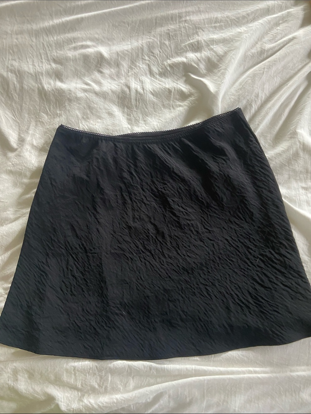 Aeropostale Black A-Line shirt slip skirt